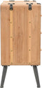 vidaXL - Ladekast - 91x35x73 - cm - massief - vurenhout