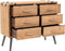 vidaXL - Ladekast - 91x35x73 - cm - massief - vurenhout