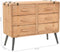 vidaXL - Ladekast - 91x35x73 - cm - massief - vurenhout