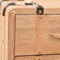 vidaXL - Ladekast - 91x35x73 - cm - massief - vurenhout