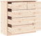vidaXL - Ladekast - ALTA - 77x35x73 - cm - massief - grenenhout