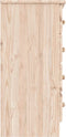 vidaXL - Ladekast - ALTA - 77x35x73 - cm - massief - grenenhout