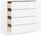 vidaXL - Ladekast - ALTA - 77x35x73 - cm - massief - grenenhout - wit