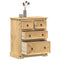 vidaXL - Ladekast - Corona - 80x43x91 - cm - massief - grenenhout