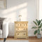 vidaXL - Ladekast - Corona - 80x43x91 - cm - massief - grenenhout