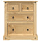 vidaXL - Ladekast - Corona - 80x43x91 - cm - massief - grenenhout