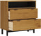 vidaXL - Ladekast - FLAM - 80x40x80 - cm - massief - grenenhout