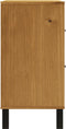 vidaXL - Ladekast - FLAM - 80x40x80 - cm - massief - grenenhout