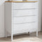 vidaXL - Ladekast - FLORO - massief - grenenhout - wit