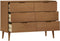 vidaXL - Ladekast - MOLDE - 113x40x80 - cm - massief - grenenhout - bruin
