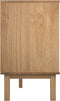 vidaXL - Ladekast - OTTA - 111x43x73,5 - cm - grenenhout - bruin - en - grijs