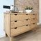 vidaXL - Ladekast - OTTA - 111x43x73,5 - cm - massief - grenenhout