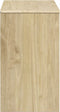 vidaXL - Ladekast - SAUDA - 111x43x73,5 - cm - massief - grenenhout - eikenkleurig