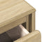 vidaXL - Ladekast - SAUDA - 76,5x39x91 - cm - massief - grenenhout - eikenkleurig