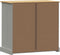 vidaXL - Ladekast - VIGO - 80x40x76 - cm - massief - grenenhout - grijs