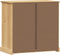 vidaXL - Ladekast - VIGO - 80x40x76 - cm - massief - grenenhout
