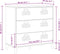 vidaXL - Ladekast - VIKEN - massief - grenenhout - wit