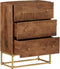 vidaXL - Ladekastje - 55x30x76 - cm - massief - mangohout - en - ijzer