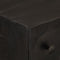 vidaXL - Ladekastje - 55x30x76 - cm - massief - mangohout - en - ijzer - zwart