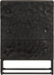 vidaXL - Ladekastje - 55x30x76 - cm - massief - mangohout - en - ijzer - zwart