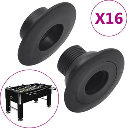 vidaXL - Lagers - voor - tafelvoetbalstang - 16 - st - 15,9/16 - mm