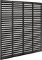 vidaXL - Lamellenhek - 180x180 - cm - HKC - donkergrijs