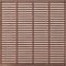 vidaXL - Lamellenhek - 180x180 - cm - HKC - grijs