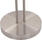 vidaXL Lamp staand 18 W dimbaar 180 cm zilverkleurig
