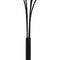 vidaXL Lamp staand 5xE14 200 cm zwart en goud