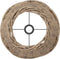 vidaXL - Lampenkap - Ø15x12 - cm - wicker - bruin