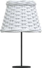 vidaXL - Lampenkap - Ø15x12 - cm - wicker - wit