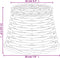 vidaXL - Lampenkap - Ø20x15 - cm - wicker - bruin