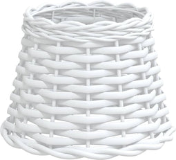 vidaXL - Lampenkap - Ø20x15 - cm - wicker - wit
