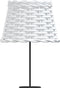 vidaXL - Lampenkap - Ø20x15 - cm - wicker - wit