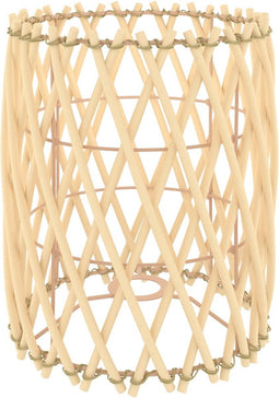 vidaXL - Lampenkap - Ø23x28 - cm - wicker