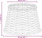 vidaXL - Lampenkap - Ø25x17 - cm - wicker - bruin