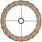 vidaXL - Lampenkap - Ø40x26 - cm - wicker - bruin
