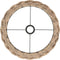 vidaXL - Lampenkap - Ø40x26 - cm - wicker - bruin
