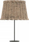 vidaXL - Lampenkap - Ø40x26 - cm - wicker - bruin