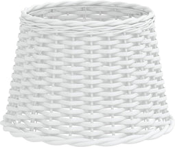 vidaXL - Lampenkap - Ø40x26 - cm - wicker - wit