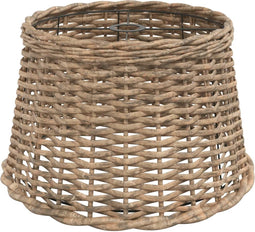 vidaXL - Lampenkap - Ø45x28 - cm - wicker - bruin