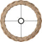 vidaXL - Lampenkap - Ø45x28 - cm - wicker - bruin