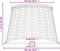 vidaXL - Lampenkap - Ø50x30 - cm - wicker - bruin