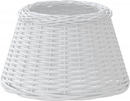 vidaXL - Lampenkap - Ø50x30 - cm - wicker - wit