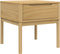 vidaXL - Lamptafel - FLORO - 55x55x54 - cm - massief - grenenhout - wasbruin