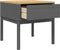 vidaXL - Lamptafel - FLORO - 55x55x54 - cm - massief - grenenhout - grijs