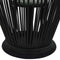 vidaXL - Lantaarnhouder - hangend - 60 - cm - bamboe - zwart