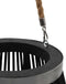 vidaXL - Lantaarnhouder - hangend - 60 - cm - bamboe - zwart