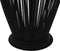 vidaXL - Lantaarnhouder - hangend - 95 - cm - bamboe - zwart