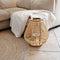 vidaXL - Lantaarnhouder - hangend - wicker - naturel